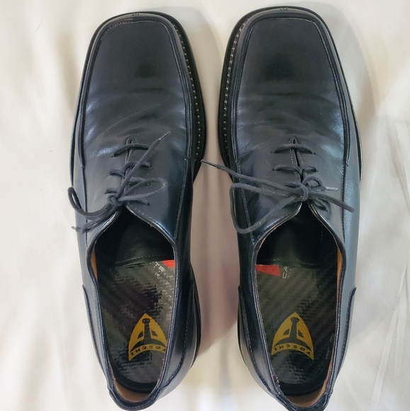 Luxury Toschi Made in Italy Mens Leather Shoes. Size 8 1/2. Pristine Condition! - Picture 10 of 11